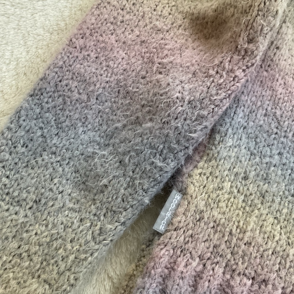 Vintage Woolrich Pastel Rainbow Stripe Turtleneck Sweater Medium Wool Blend - Picture 11 of 15